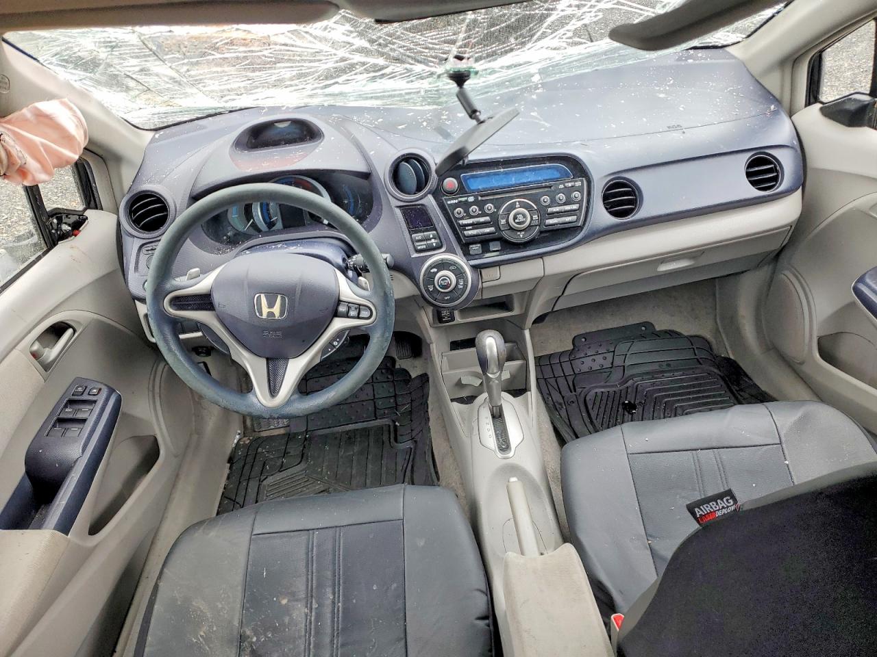 2010 Honda Insight Ex Black vin: JHMZE2H79AS023853
