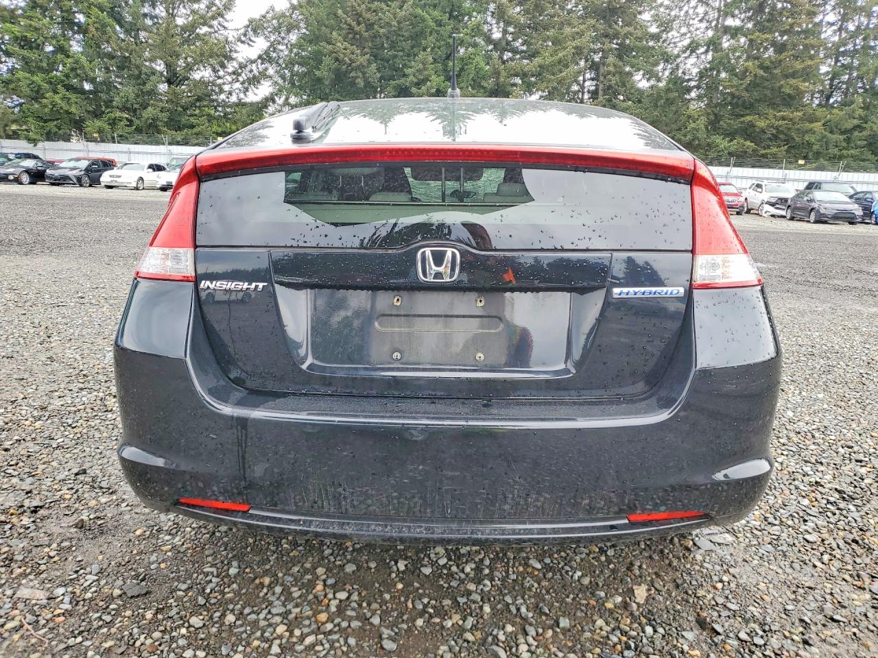 2010 Honda Insight Ex Black vin: JHMZE2H79AS023853