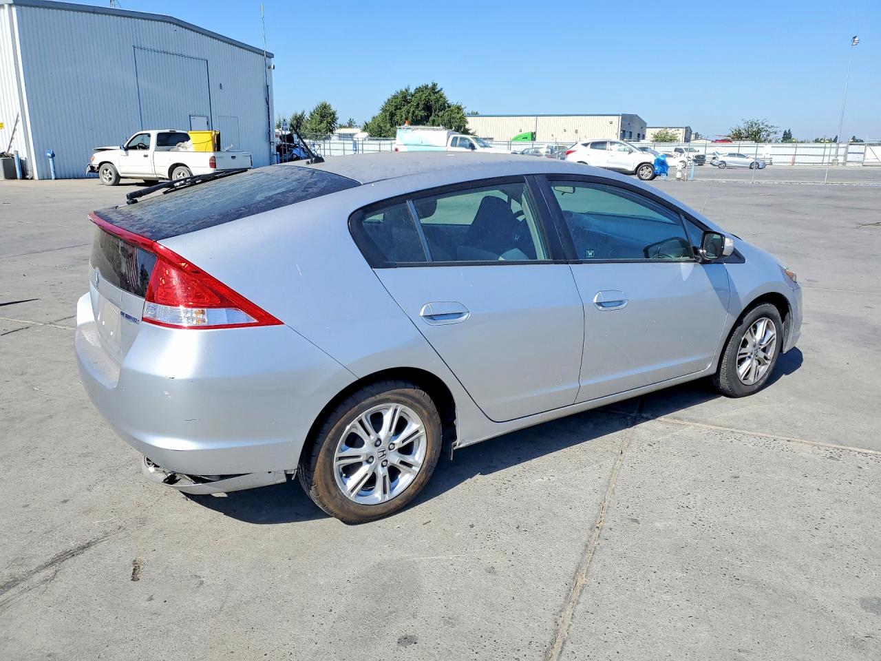 2011 Honda Insight Ex Silver vin: JHMZE2H79BS008626