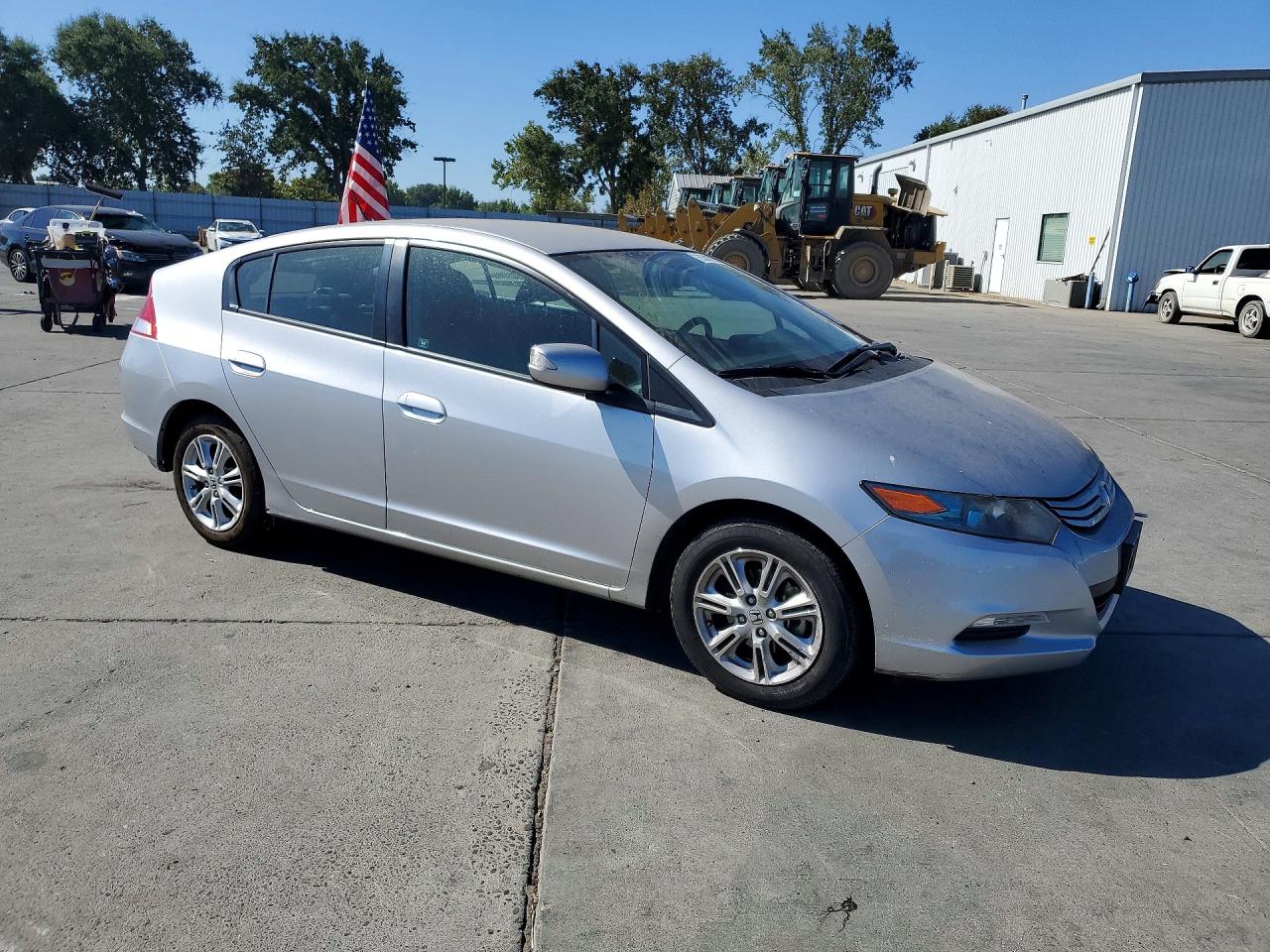 2011 Honda Insight Ex Silver vin: JHMZE2H79BS008626