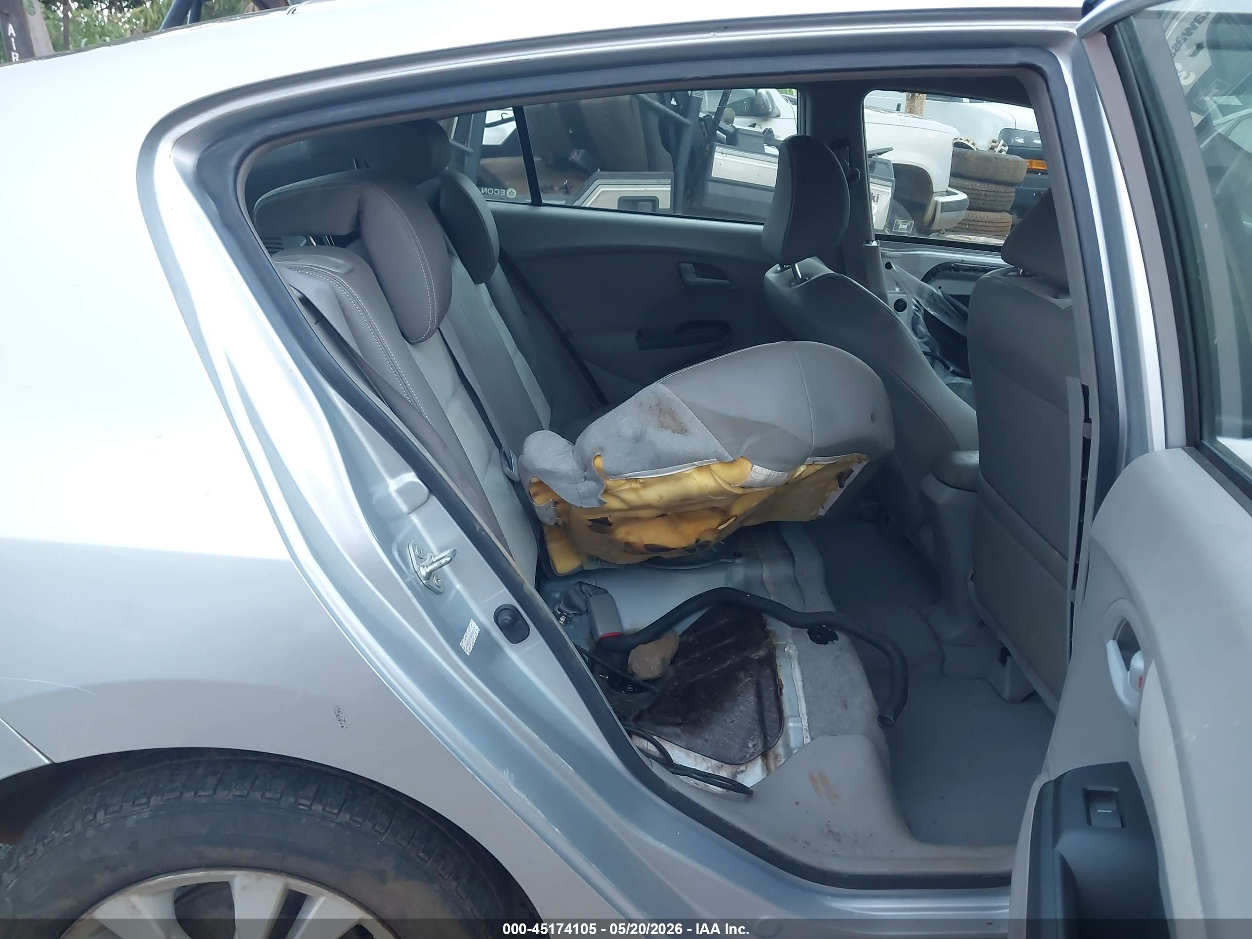 2013 Honda Insight Ex Silver vin: JHMZE2H79DS000125