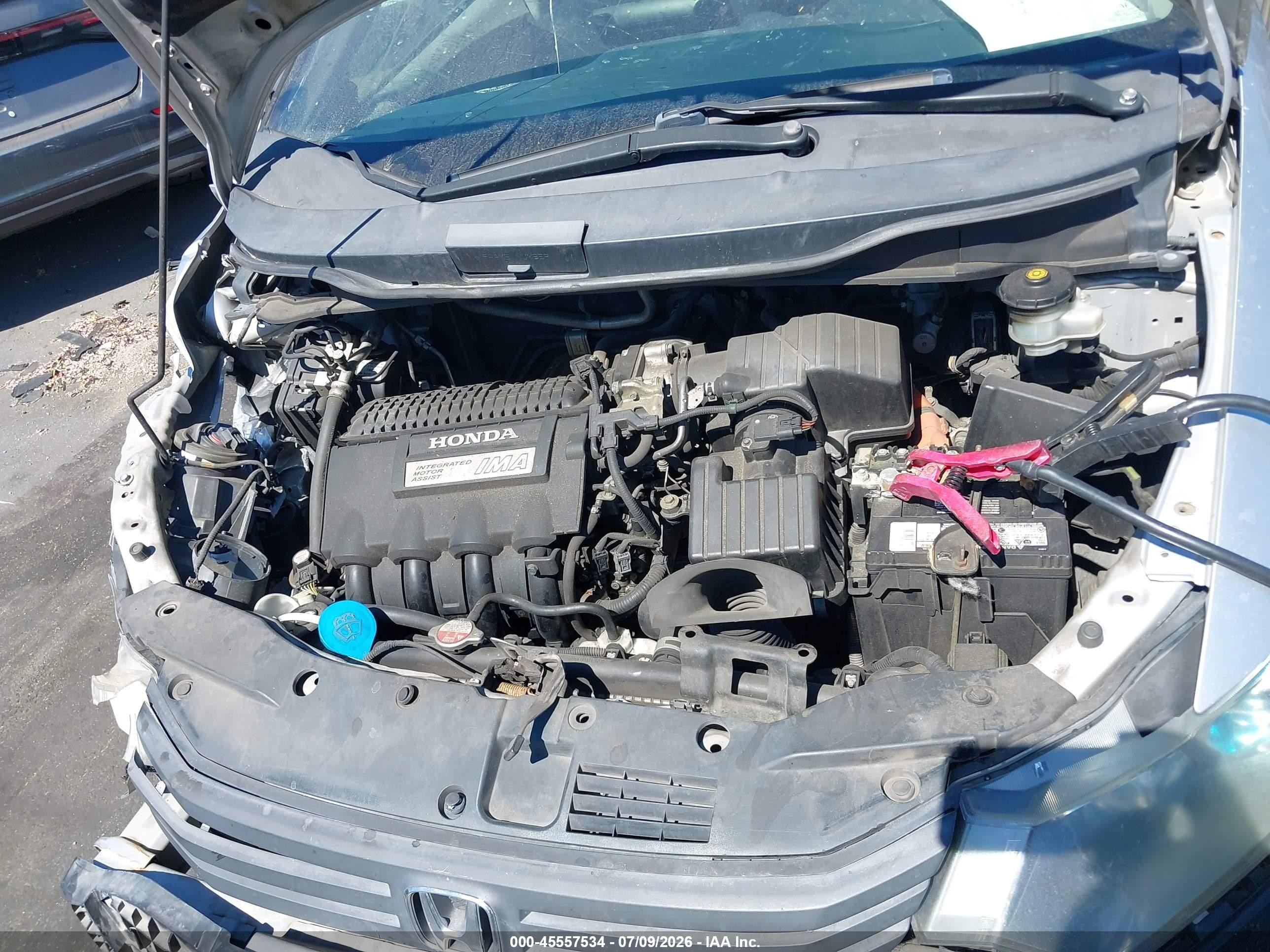 2010 Honda Insight Ex Silver vin: JHMZE2H7OAS008058