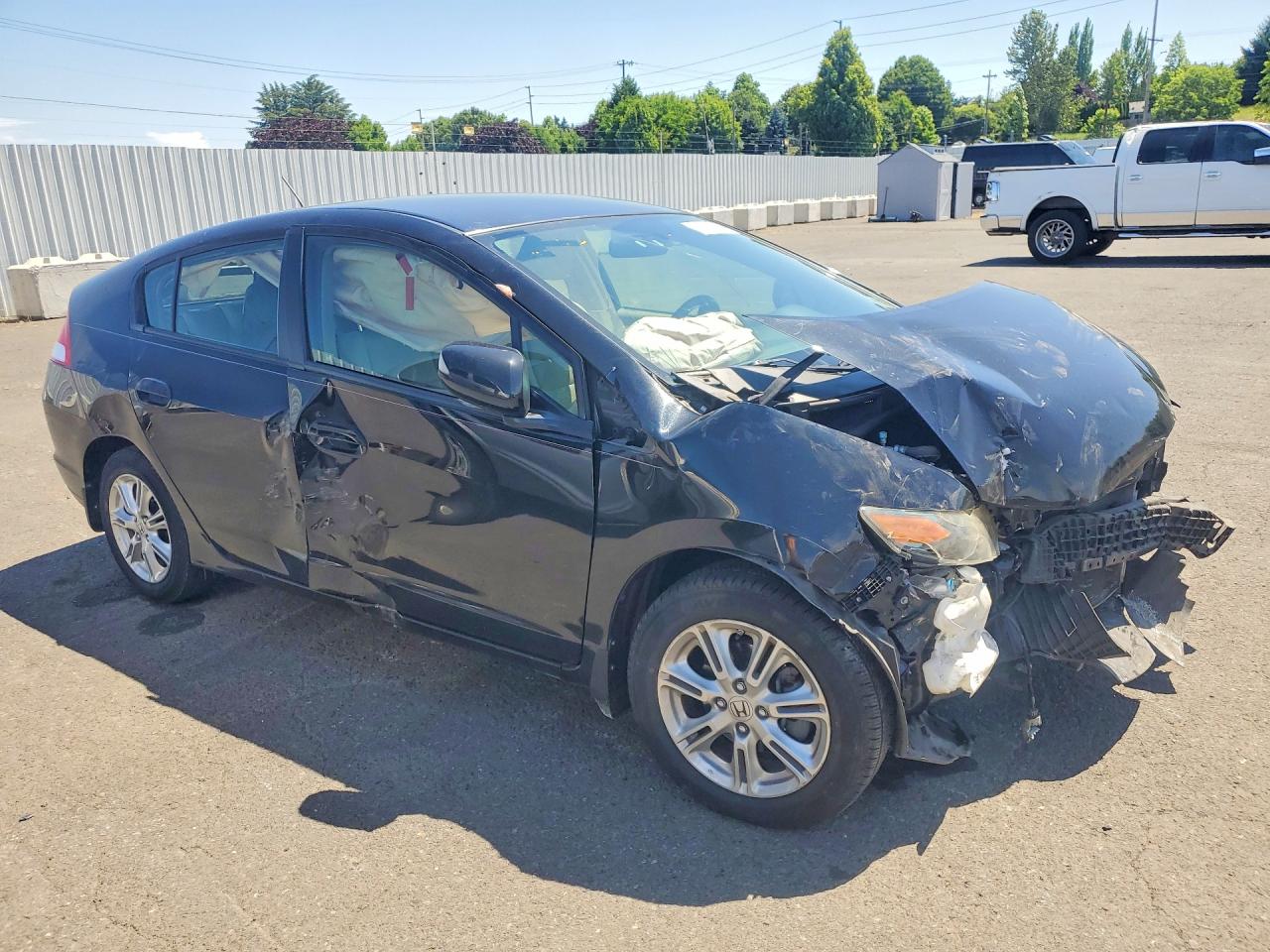 2010 Honda Insight Black vin: JHMZE2H7XAS002199