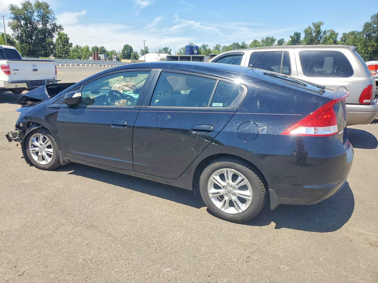 2010 Honda Insight Black vin: JHMZE2H7XAS002199