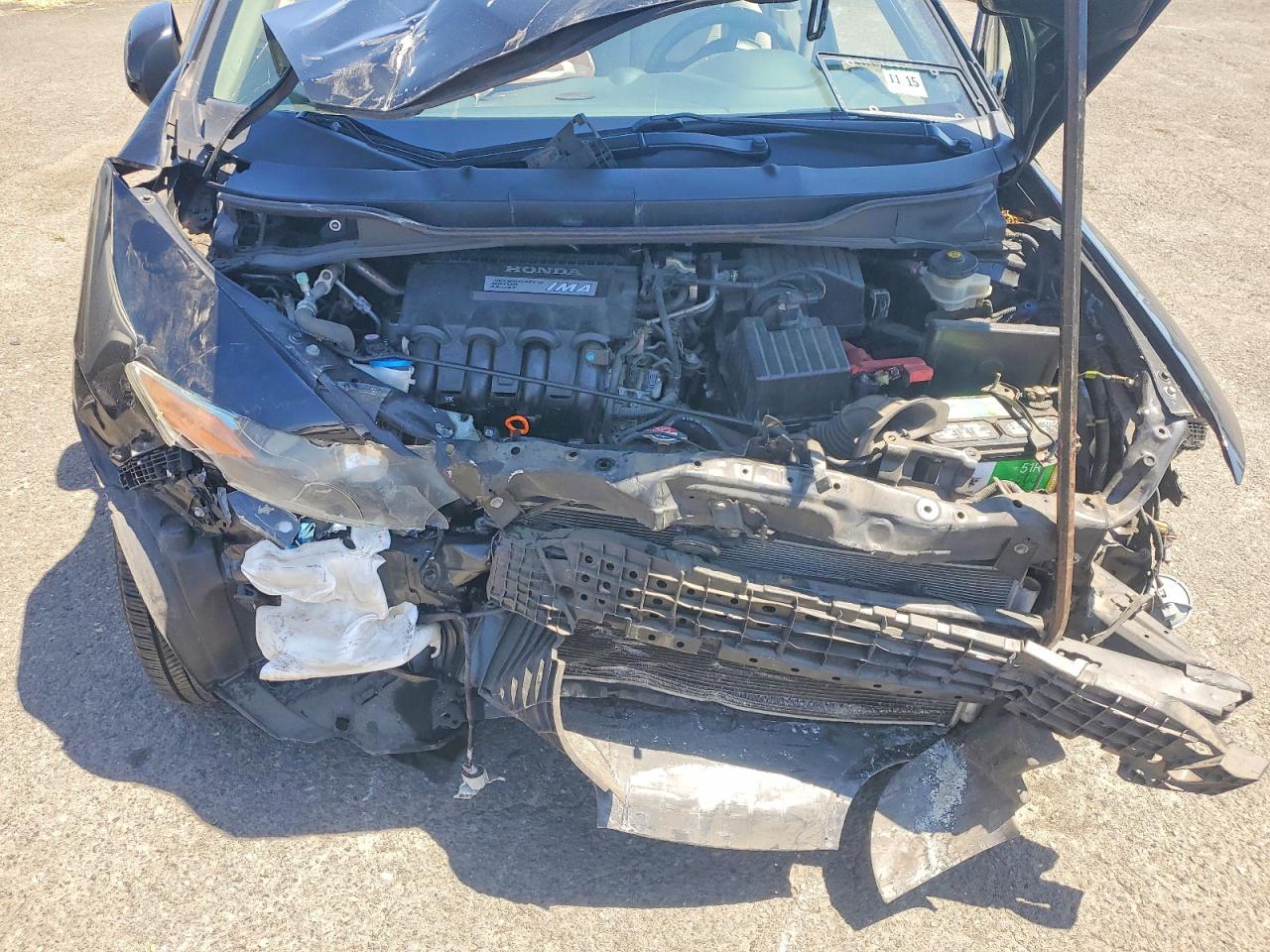 2010 Honda Insight Black vin: JHMZE2H7XAS002199