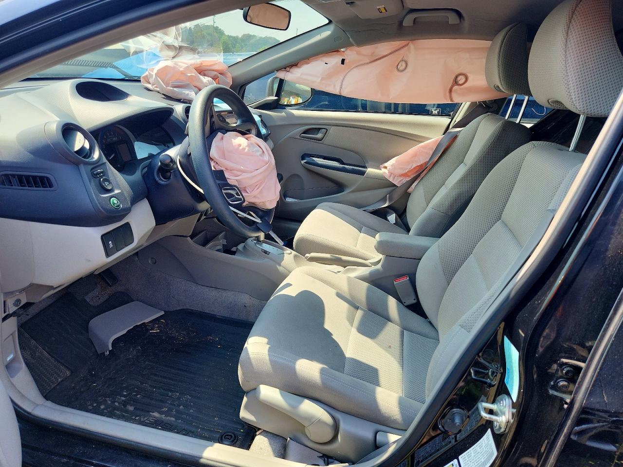 2010 Honda Insight Black vin: JHMZE2H7XAS002199
