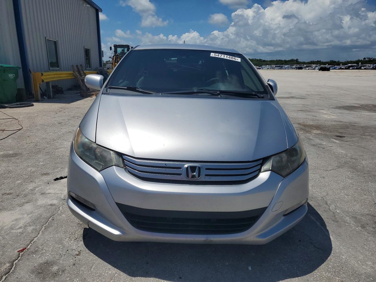 2010 Honda Insight Ex Silver vin: JHMZE2H7XAS027894