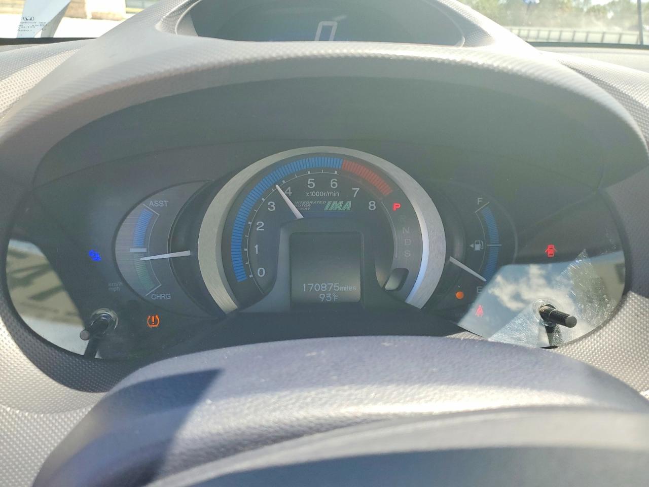 2010 Honda Insight Ex Silver vin: JHMZE2H7XAS027894