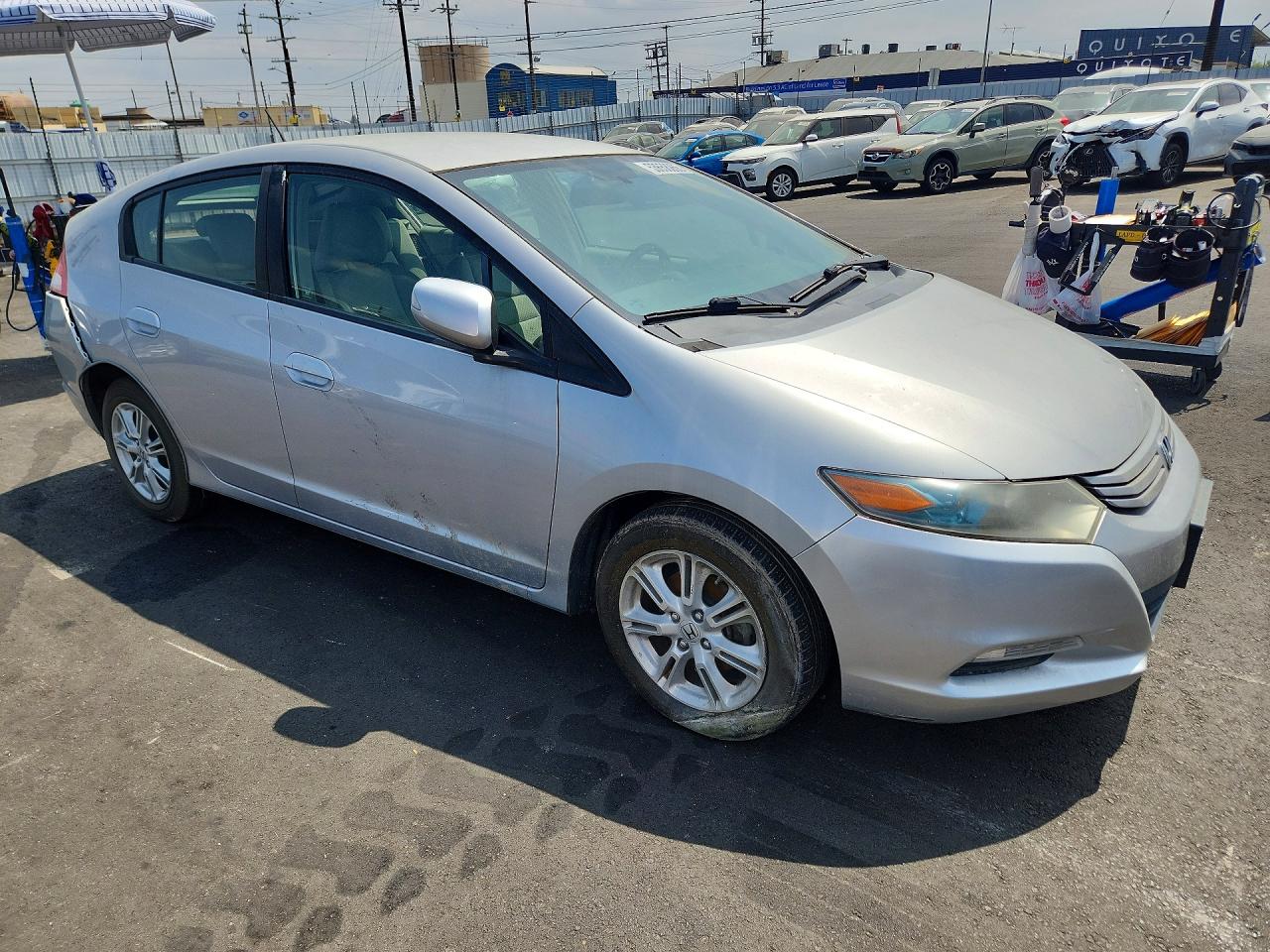 2011 Honda Insight Ex Серебряный vin: JHMZE2H7XBS003466