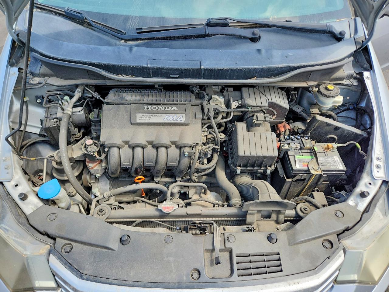 2011 Honda Insight Ex Серебряный vin: JHMZE2H7XBS003466