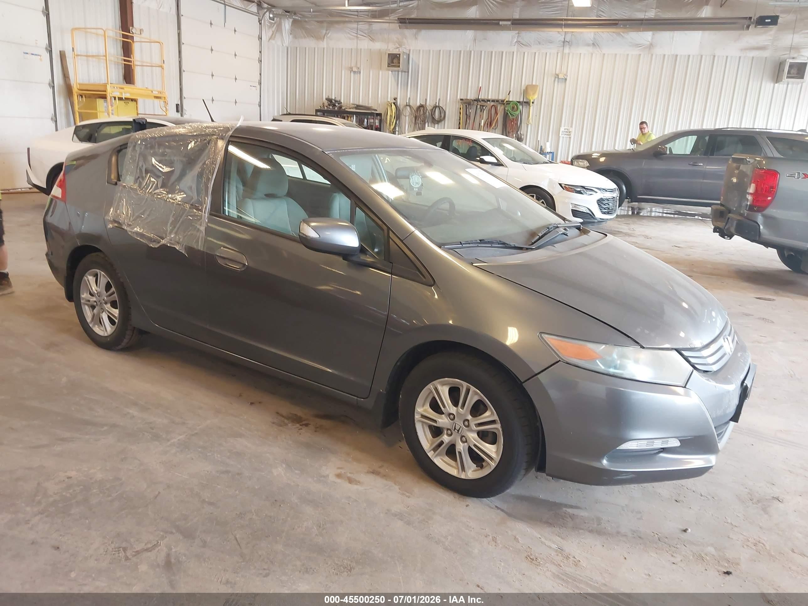 2011 Honda Insight Ex Gray vin: JHMZE2H7XBS004200