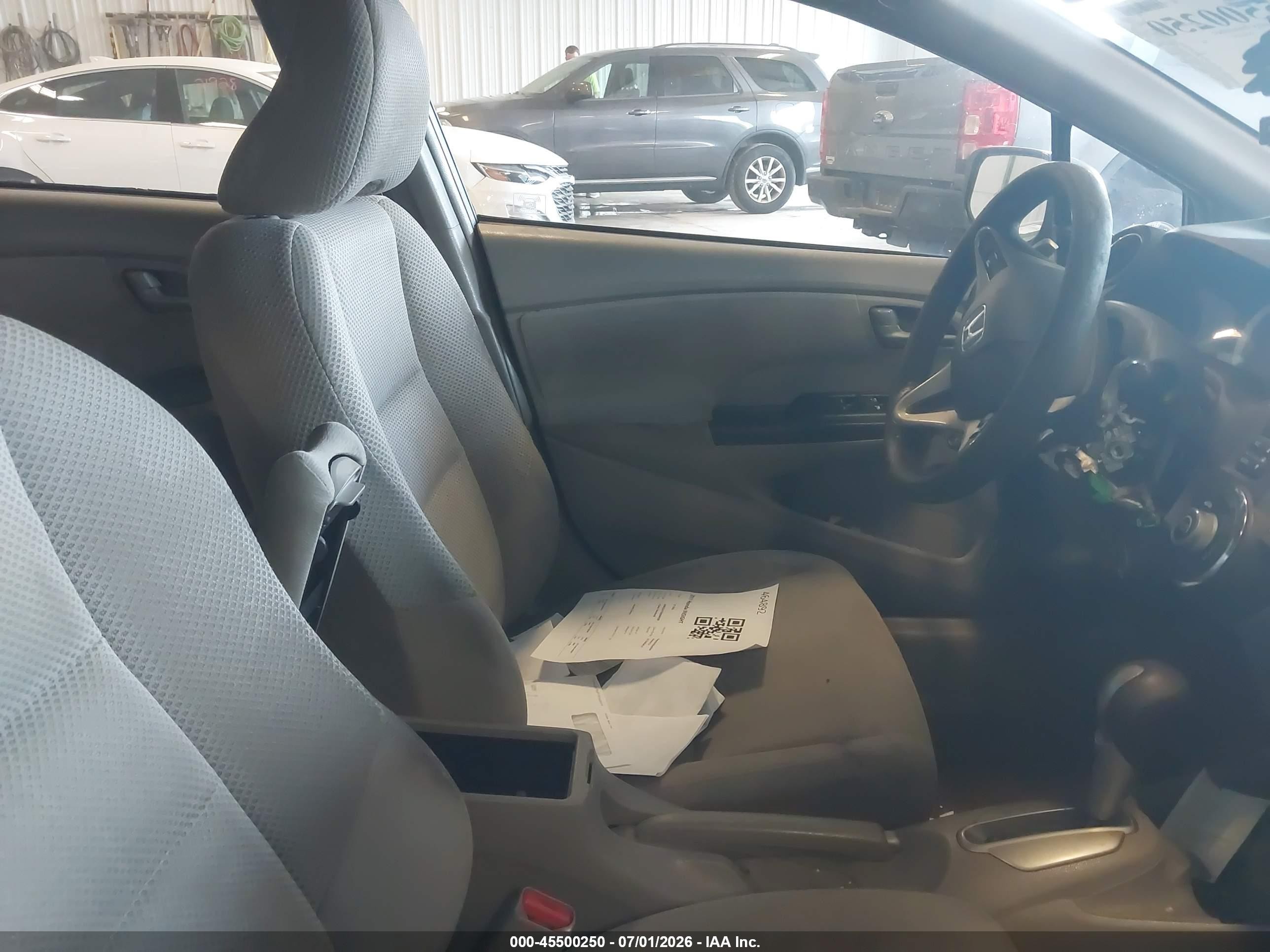 2011 Honda Insight Ex Gray vin: JHMZE2H7XBS004200