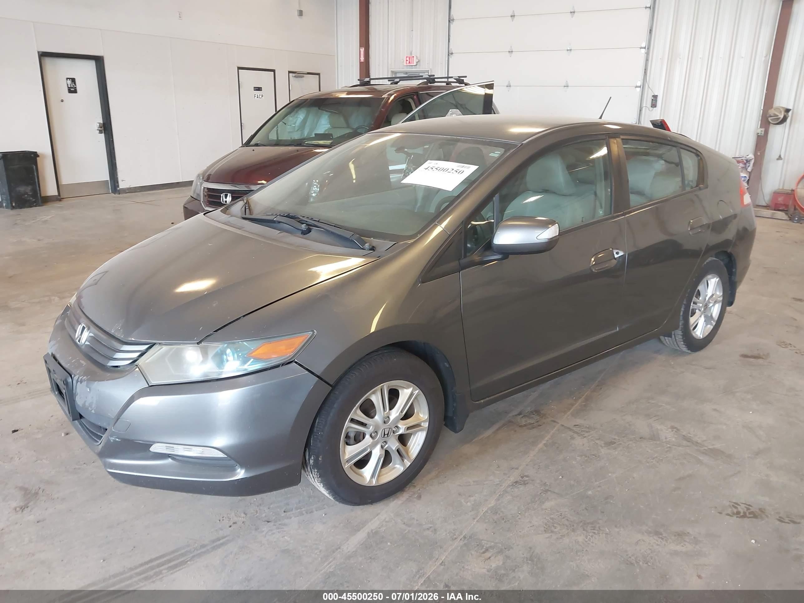 2011 Honda Insight Ex Gray vin: JHMZE2H7XBS004200