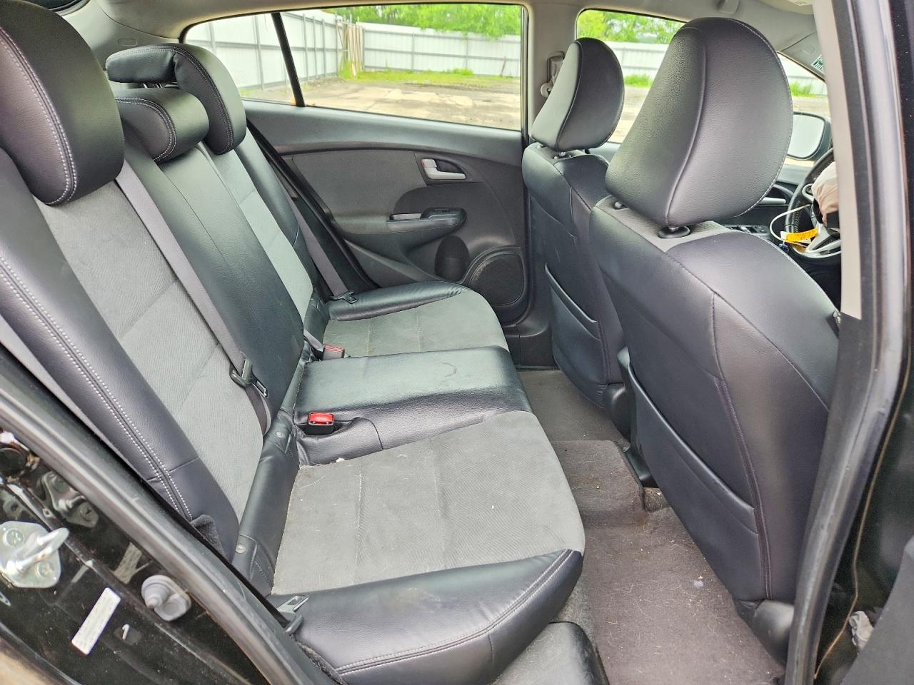2012 Honda Insight Ex Черный vin: JHMZE2H7XCS001279