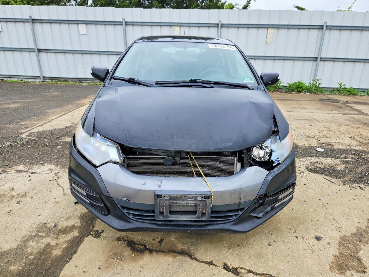 2012 Honda Insight Ex Черный vin: JHMZE2H7XCS001279