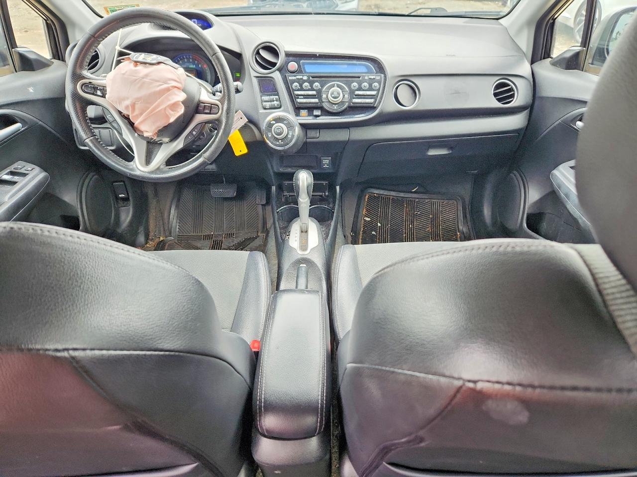 2012 Honda Insight Ex Черный vin: JHMZE2H7XCS001279