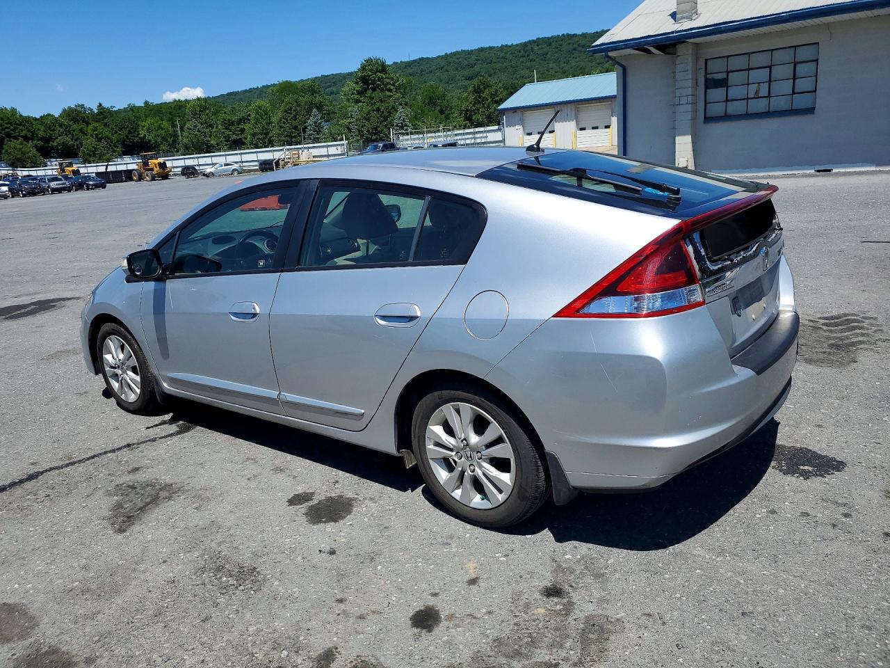 2012 Honda Insight Ex Silver vin: JHMZE2H7XCS002304