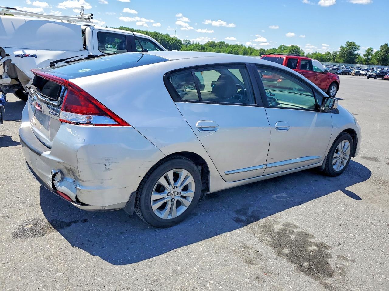 2012 Honda Insight Ex Silver vin: JHMZE2H7XCS002304
