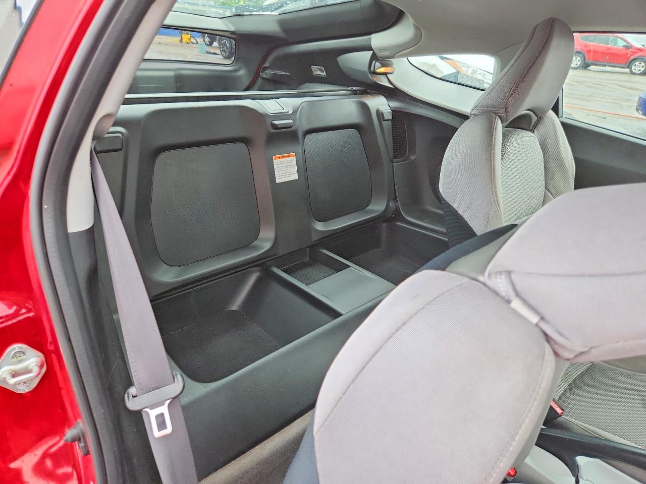 2011 Honda Cr-z Red vin: JHMZF1C42BS014563