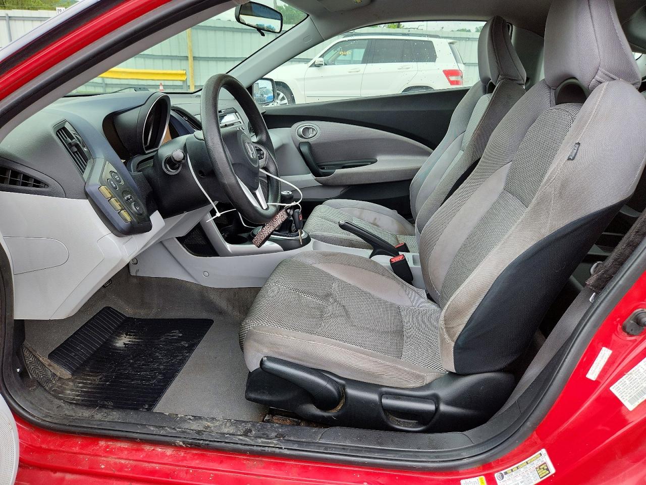 2011 Honda Cr-z Red vin: JHMZF1C42BS014563