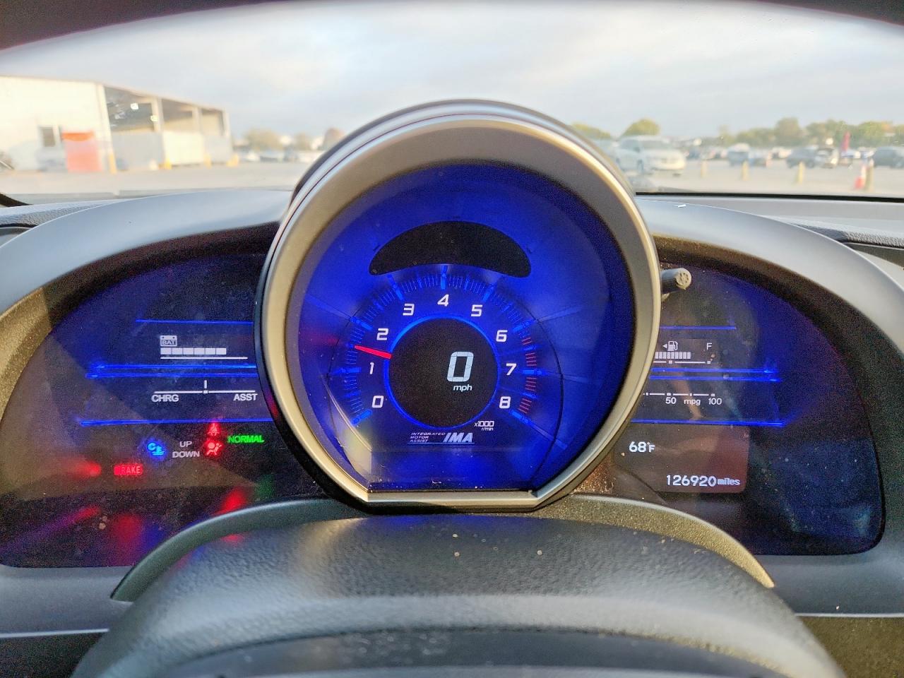 2015 Honda Cr-z Blue vin: JHMZF1C44FS001058