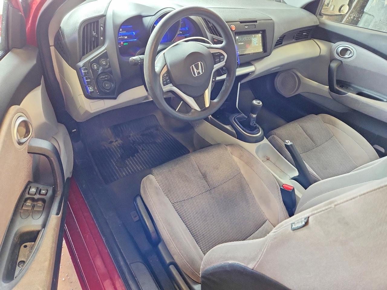 2011 Honda Cr-z Red vin: JHMZF1C48BS007648