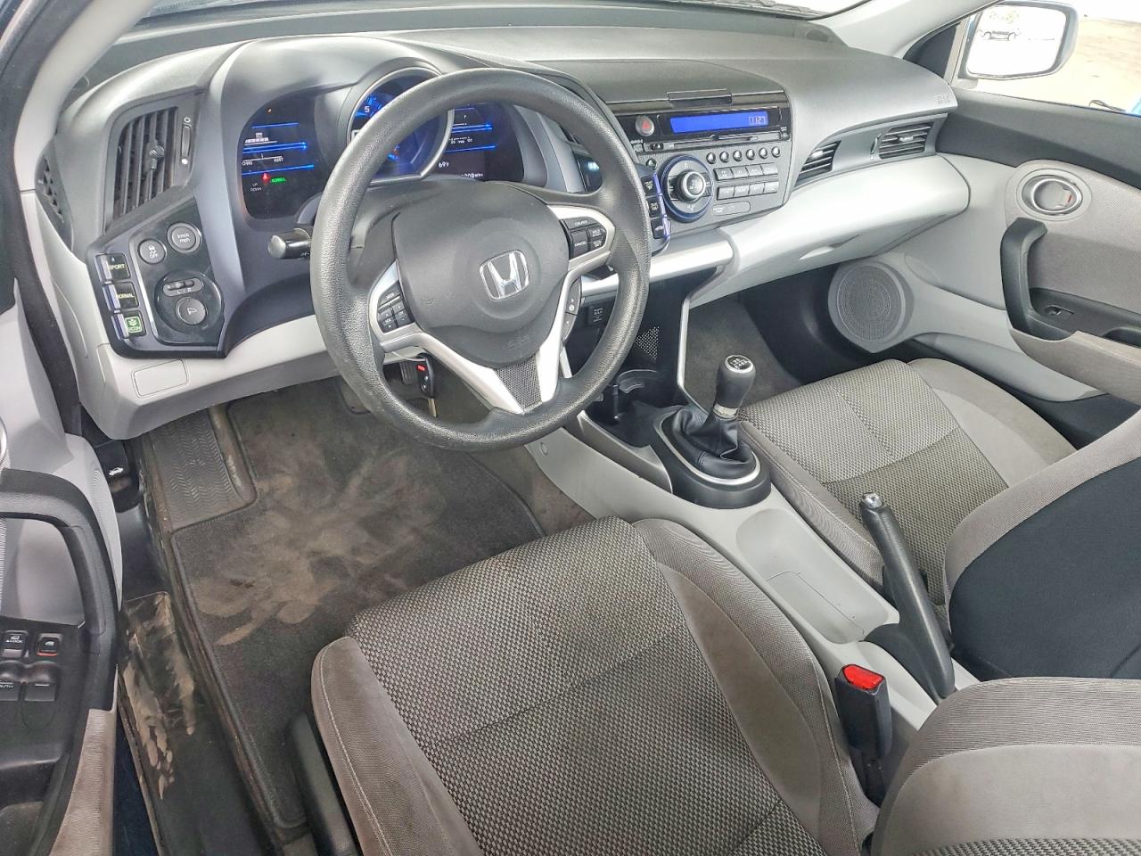 2012 Honda Cr-z Blue vin: JHMZF1C49CS001181