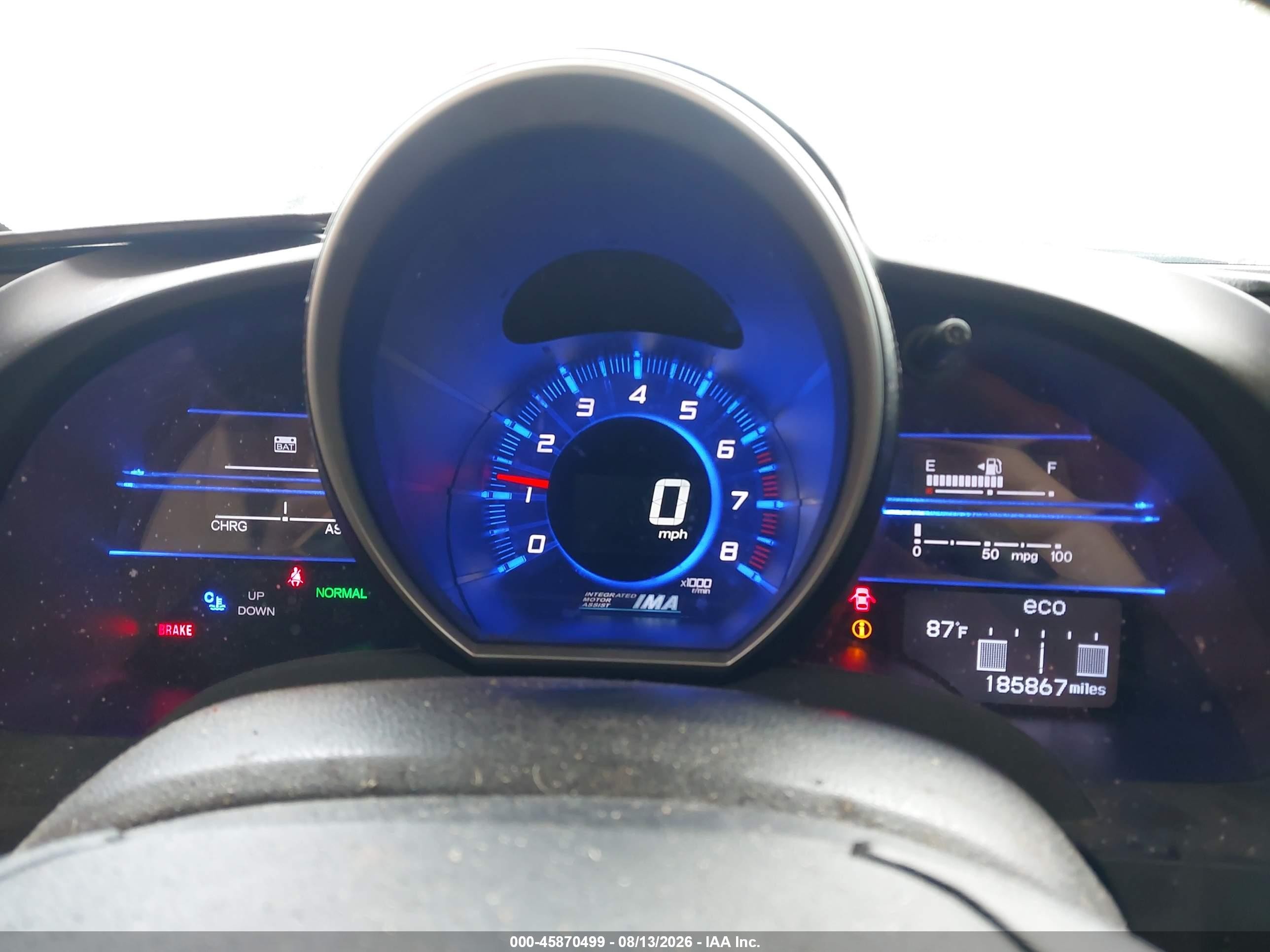 2012 Honda Cr-z   Silver vin: JHMZF1C4XCS002968