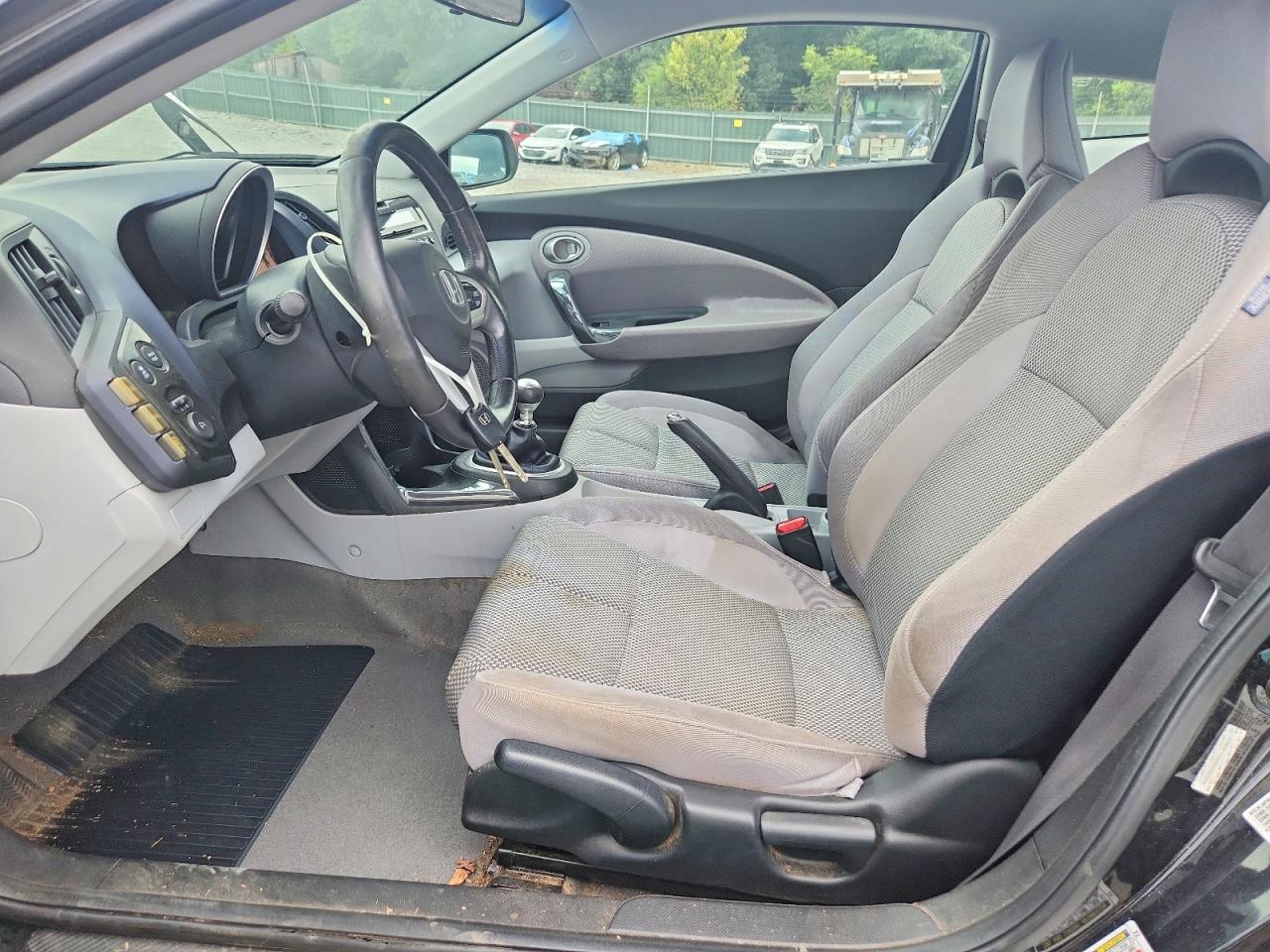 2011 Honda Cr-z Ex Black vin: JHMZF1C60BS002204