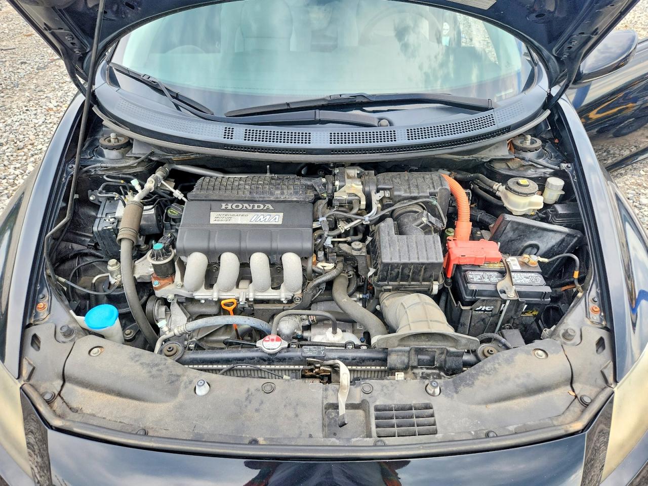 2011 Honda Cr-z Ex Black vin: JHMZF1C60BS002204