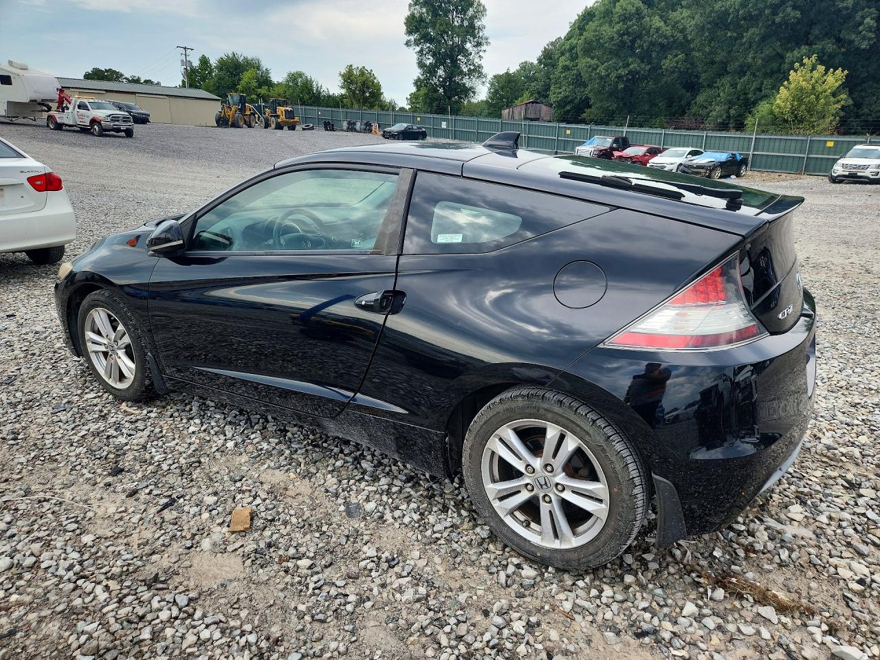 2011 Honda Cr-z Ex Black vin: JHMZF1C60BS002204