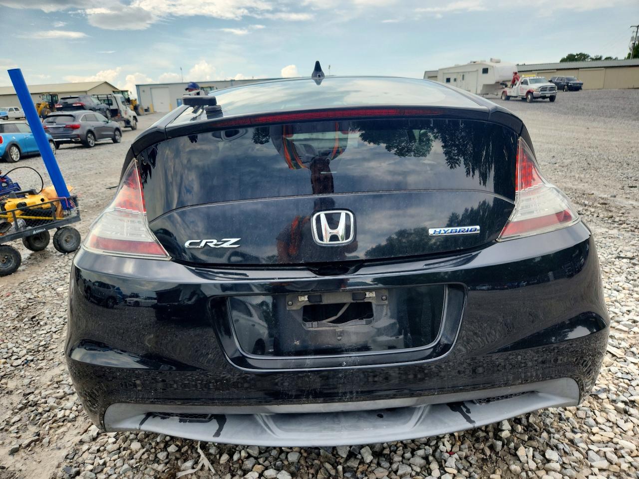 2011 Honda Cr-z Ex Black vin: JHMZF1C60BS002204