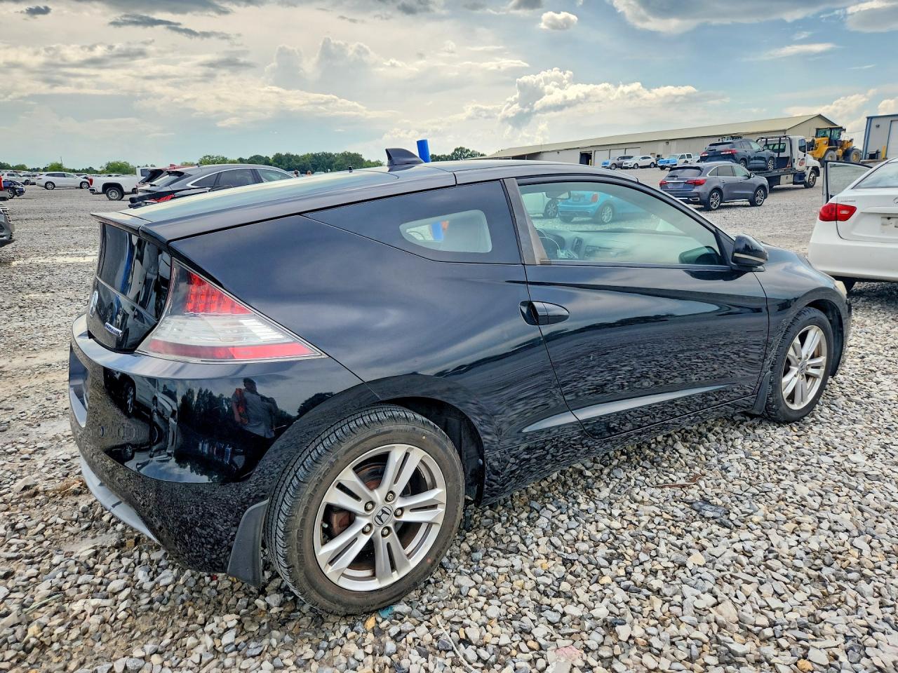 2011 Honda Cr-z Ex Black vin: JHMZF1C60BS002204