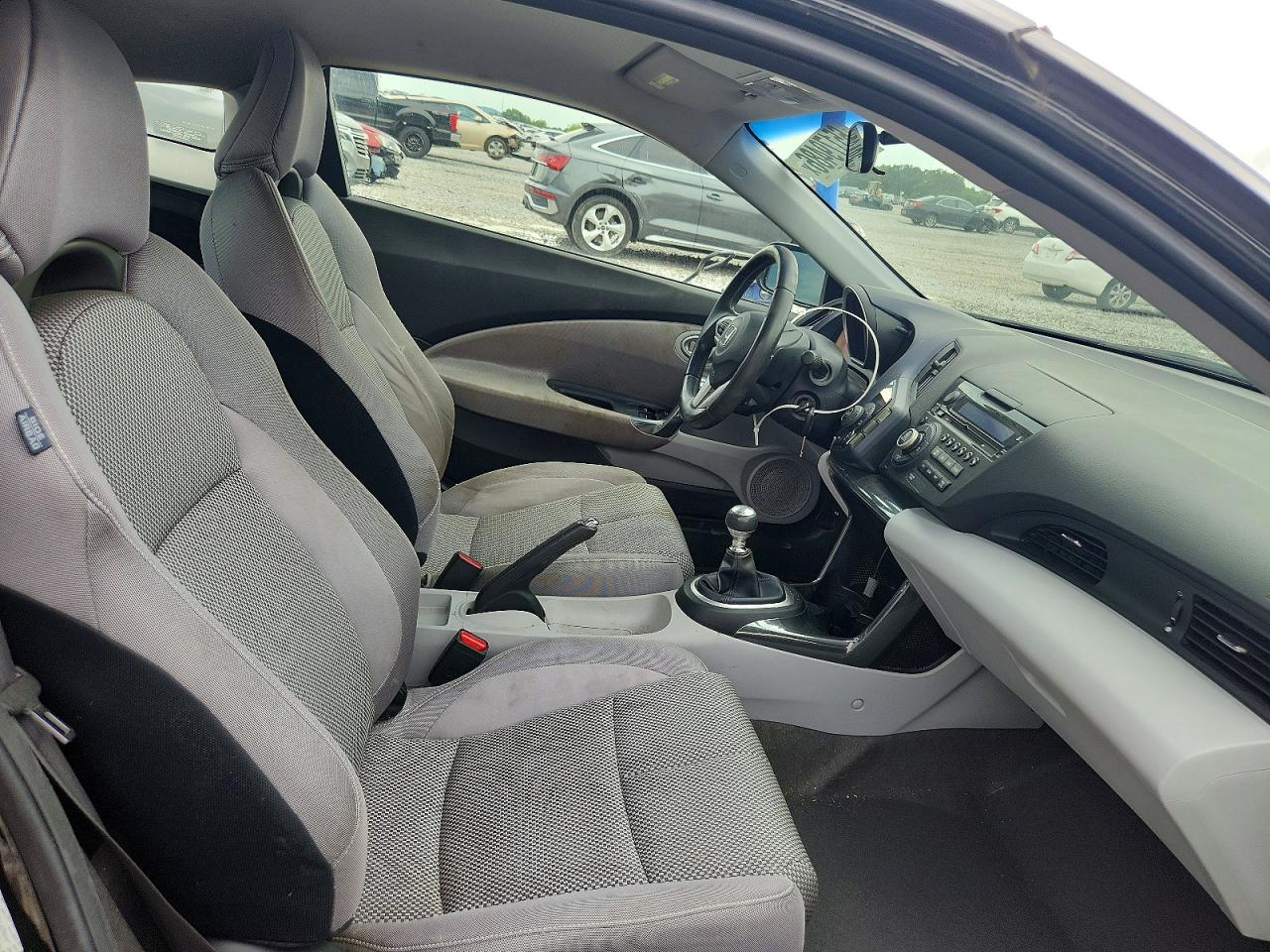 2011 Honda Cr-z Ex Black vin: JHMZF1C60BS002204