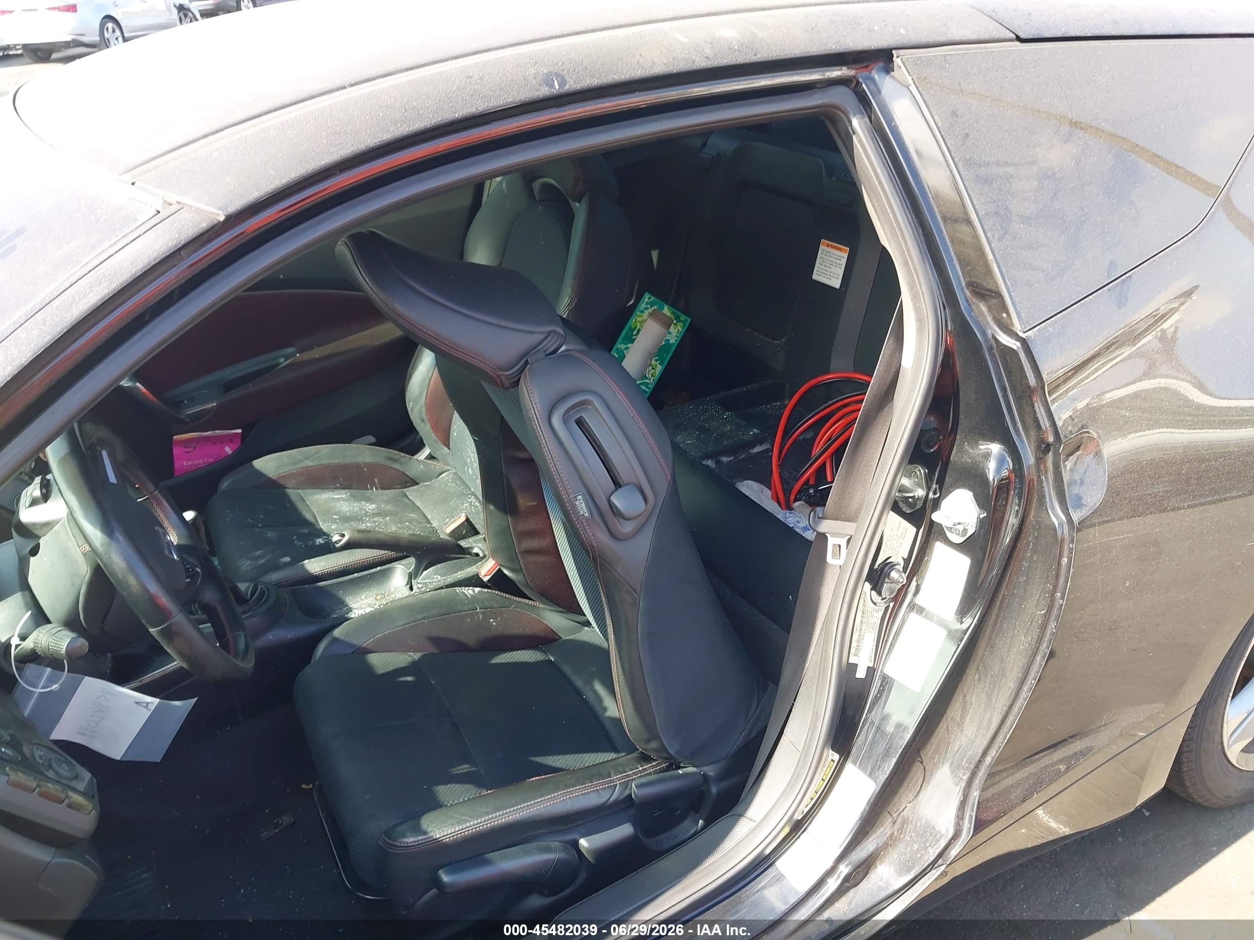 2013 Honda Cr-z Ex Black vin: JHMZF1C63DS003771