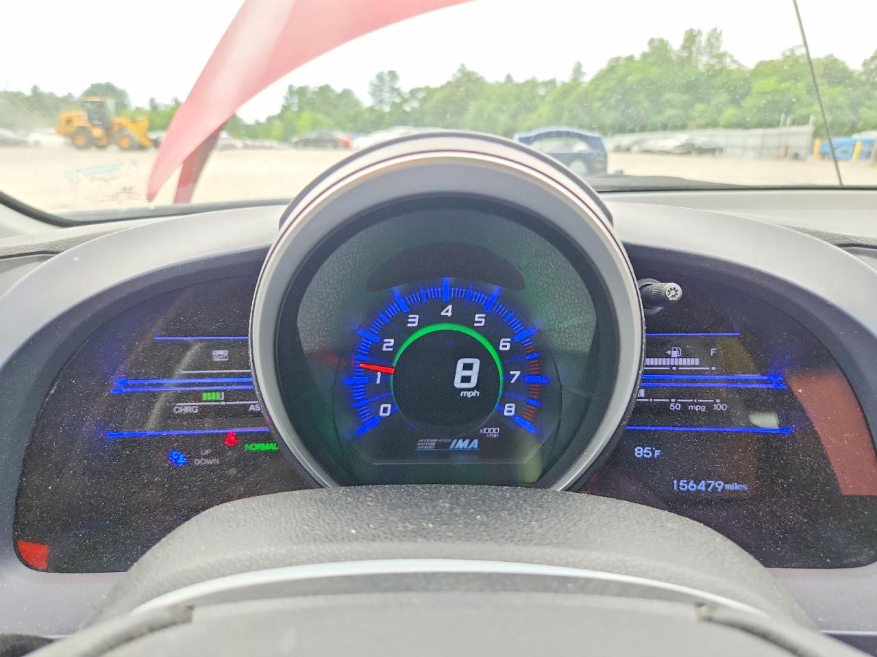 2011 Honda Cr-z Ex Red vin: JHMZF1C64BS008913