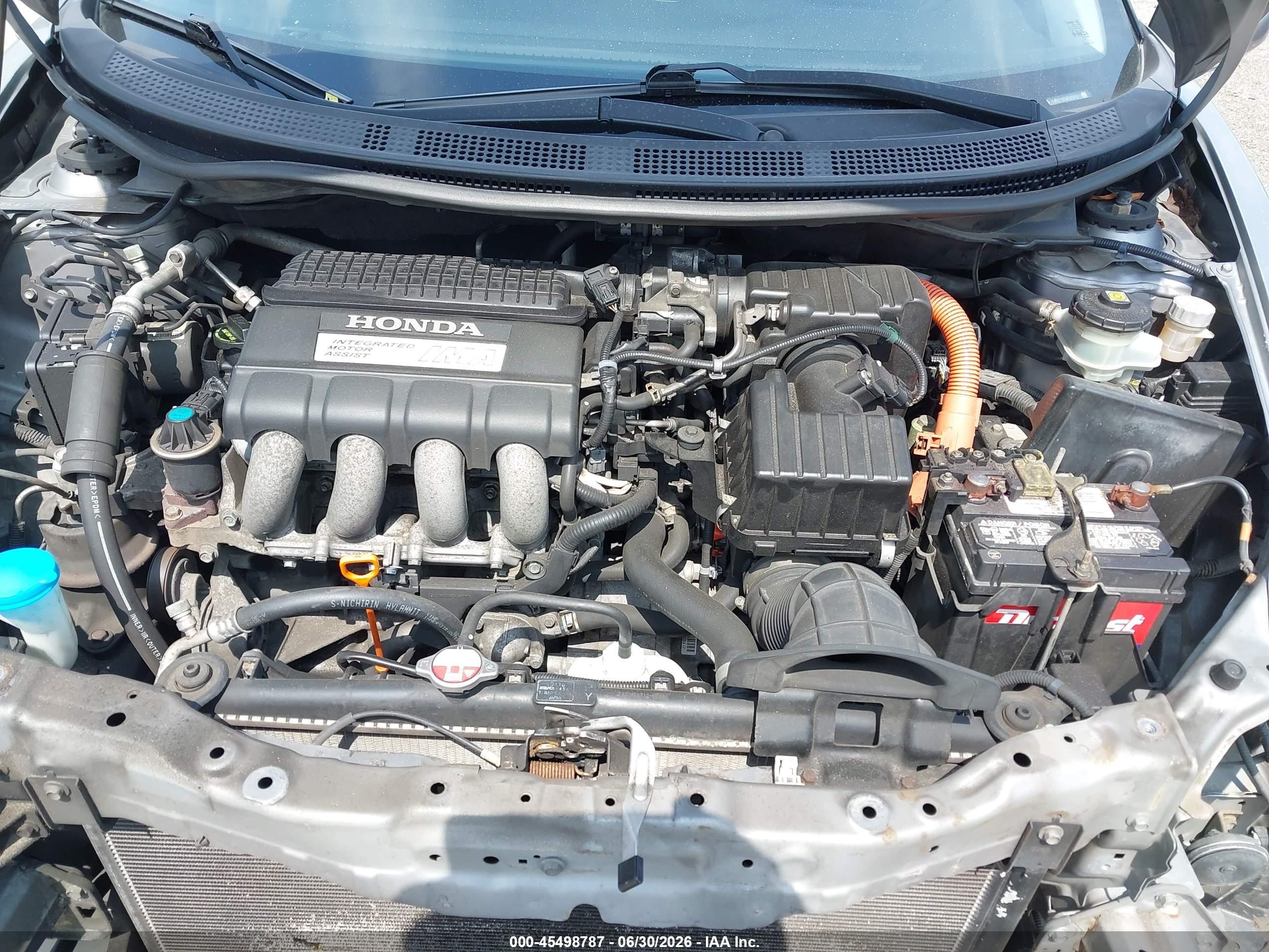 2011 Honda Cr-z Ex Silver vin: JHMZF1C64BS010936