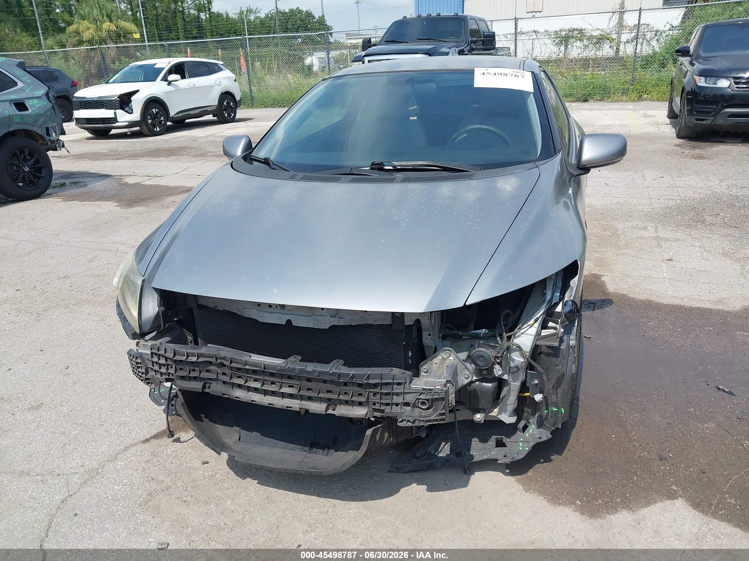 2011 Honda Cr-z Ex Silver vin: JHMZF1C64BS010936