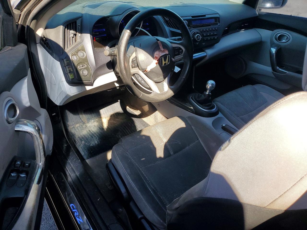 2011 Honda Cr-z Ex Black vin: JHMZF1C64BS014498
