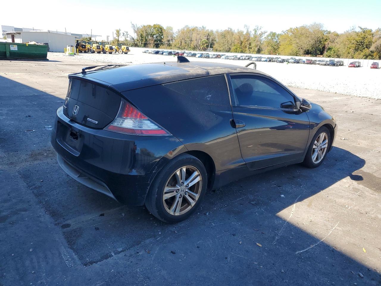 2011 Honda Cr-z Ex Black vin: JHMZF1C64BS014498