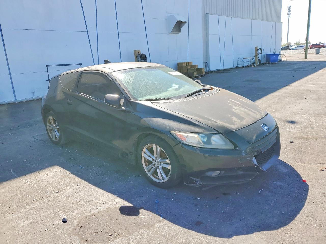 2011 Honda Cr-z Ex Black vin: JHMZF1C64BS014498