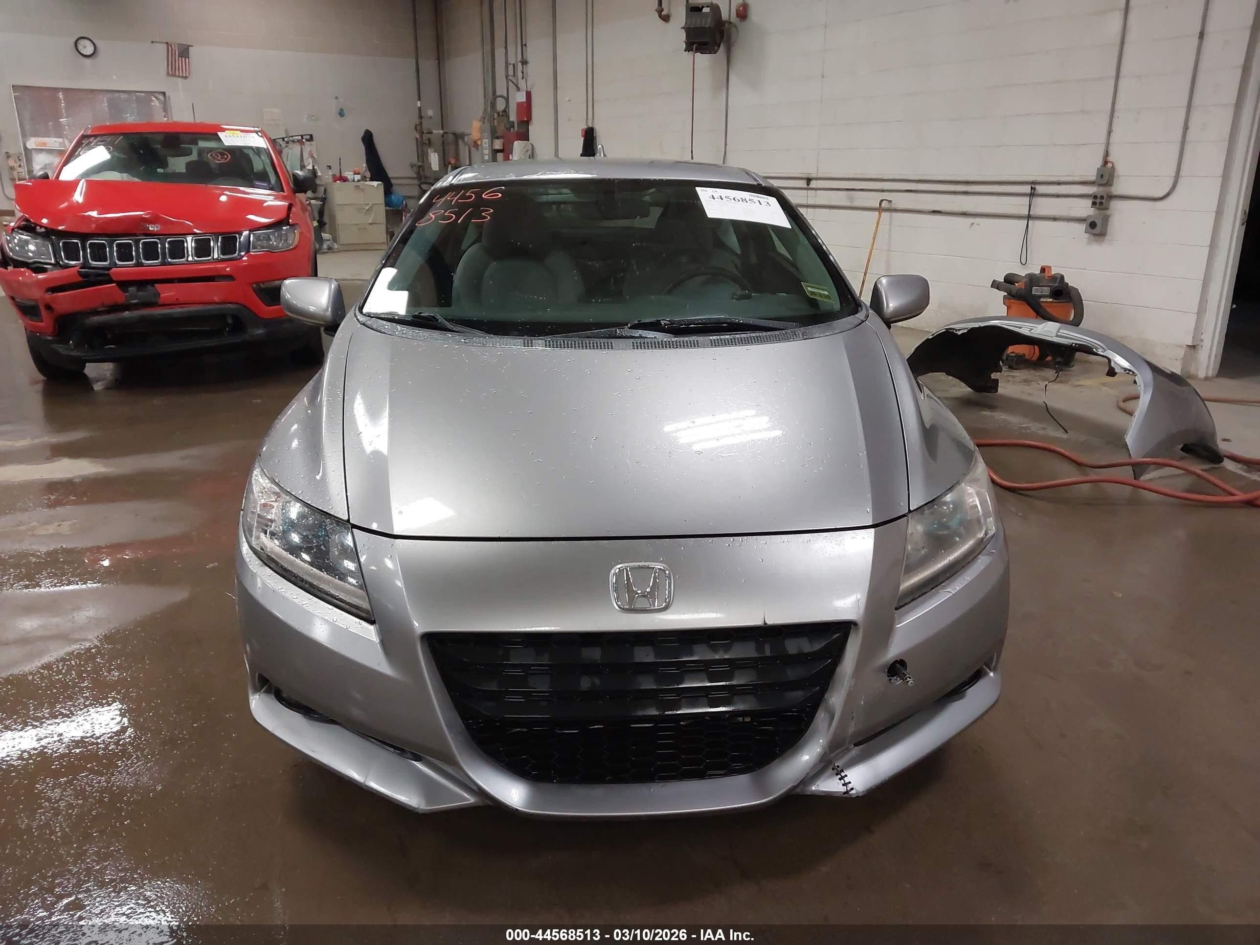 2011 Honda Cr-z Ex Silver vin: JHMZF1C66BS003079