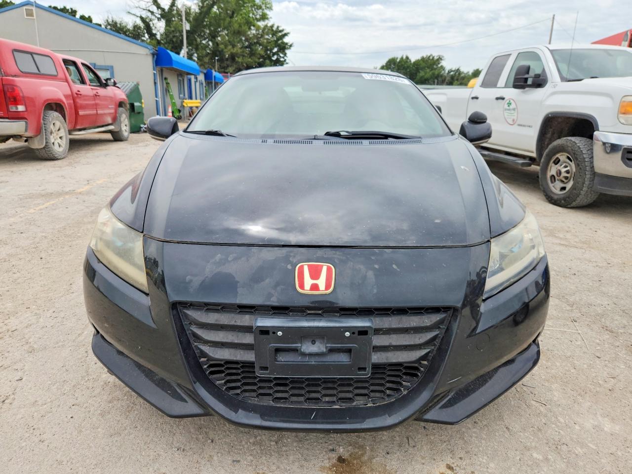 2012 Honda Cr-z Ex Black vin: JHMZF1C66CS000832