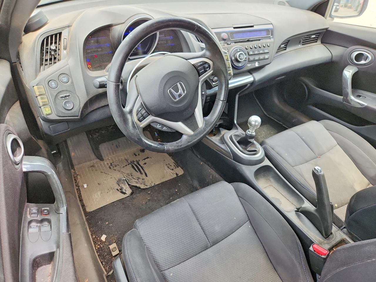 2012 Honda Cr-z Ex Black vin: JHMZF1C66CS000832