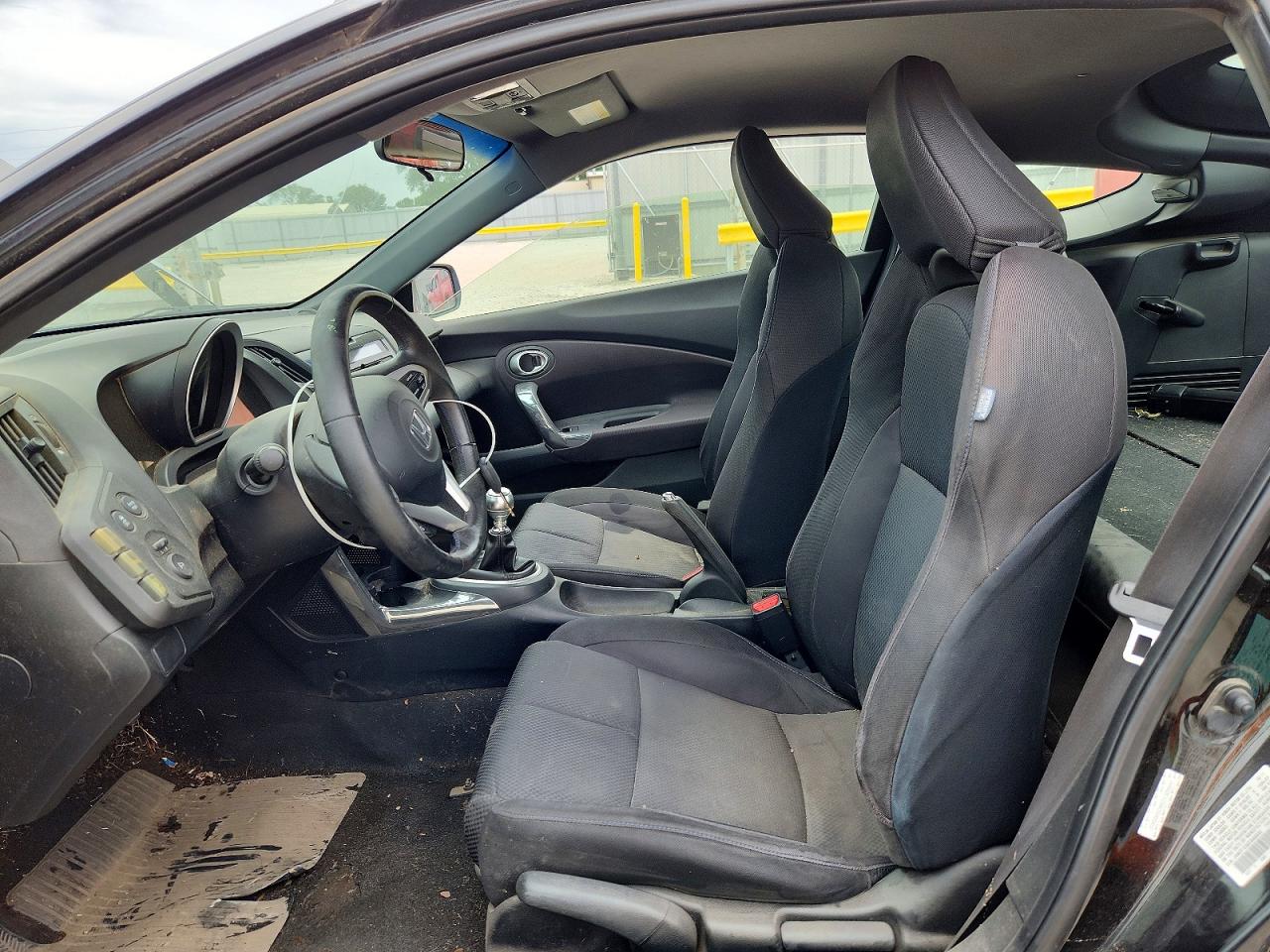 2012 Honda Cr-z Ex Black vin: JHMZF1C66CS000832