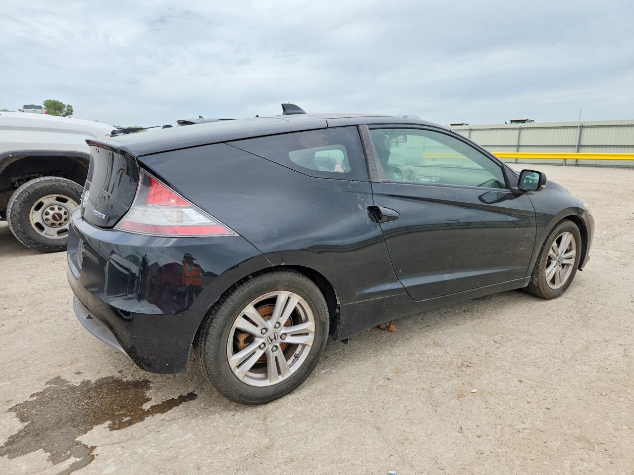 2012 Honda Cr-z Ex Black vin: JHMZF1C66CS000832