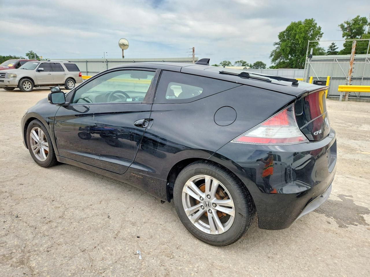 2012 Honda Cr-z Ex Black vin: JHMZF1C66CS000832