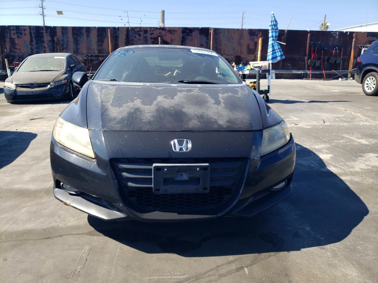 2012 Honda Cr-z Ex Black vin: JHMZF1C66CS003830