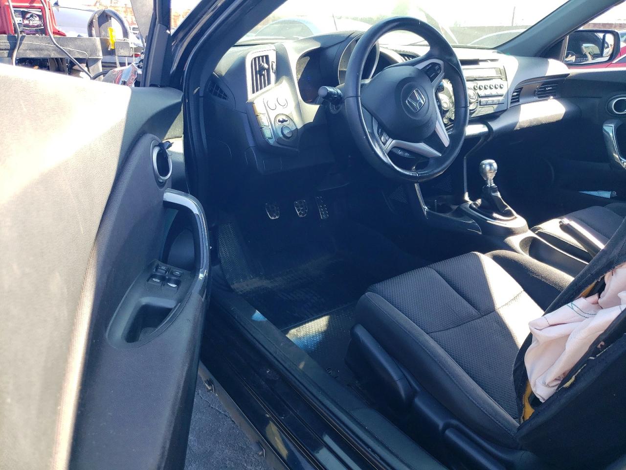 2012 Honda Cr-z Ex Black vin: JHMZF1C66CS003830