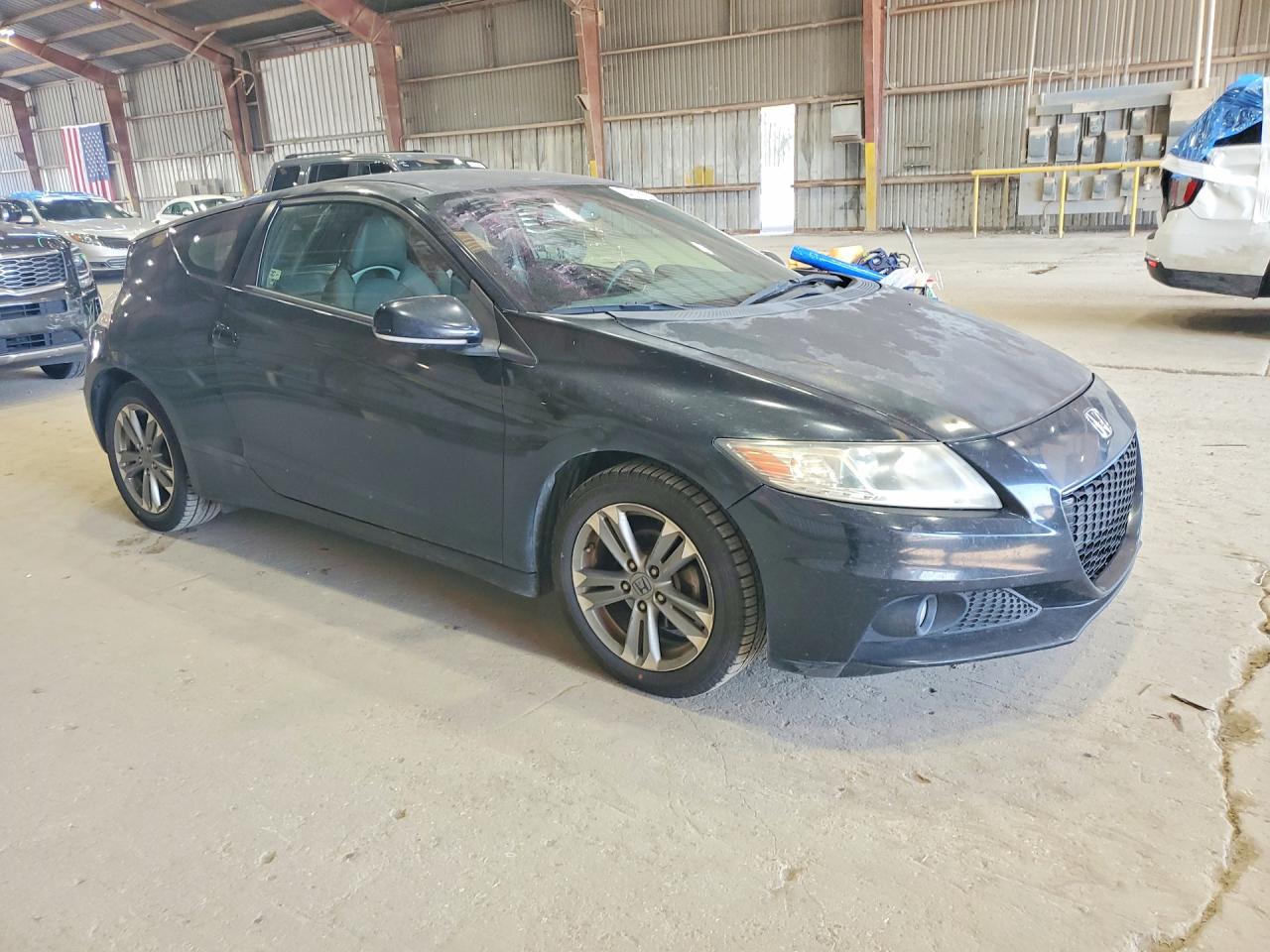 2013 Honda Cr-z Ex Black vin: JHMZF1C68DS001773